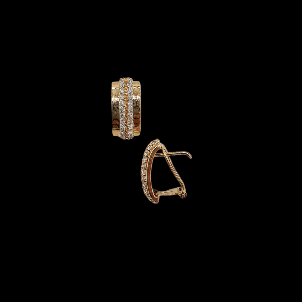 Pendientes Oro Alargados - Imagen 2