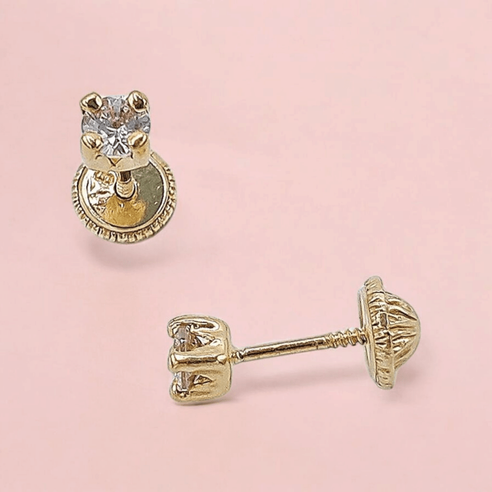 Pendientes Bebé Oro - Imagen 2