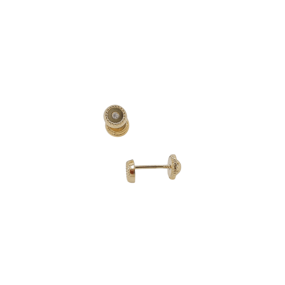 Pendientes Bebé Oro Círculo