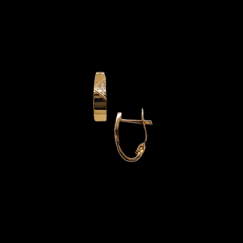 Pendientes Oro Aro - Imagen 2