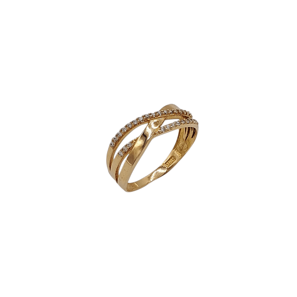 Anillo Oro Circonitas