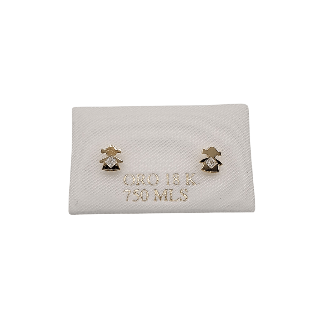 Pendientes Bebé Oro Niña