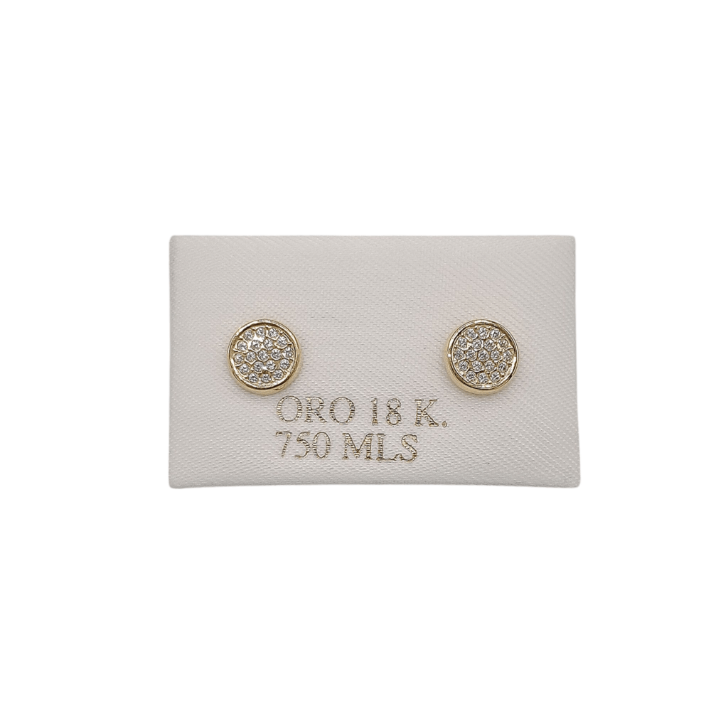 Pendientes niña Oro Círculo