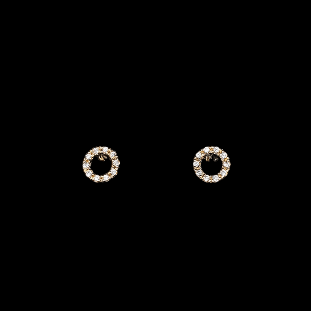 Pendientes Oro Círculo