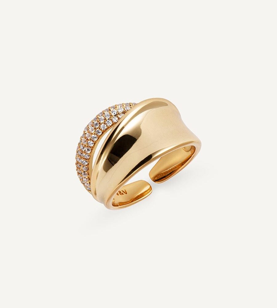Anillo Celene con circonita Vidal&Vidal
