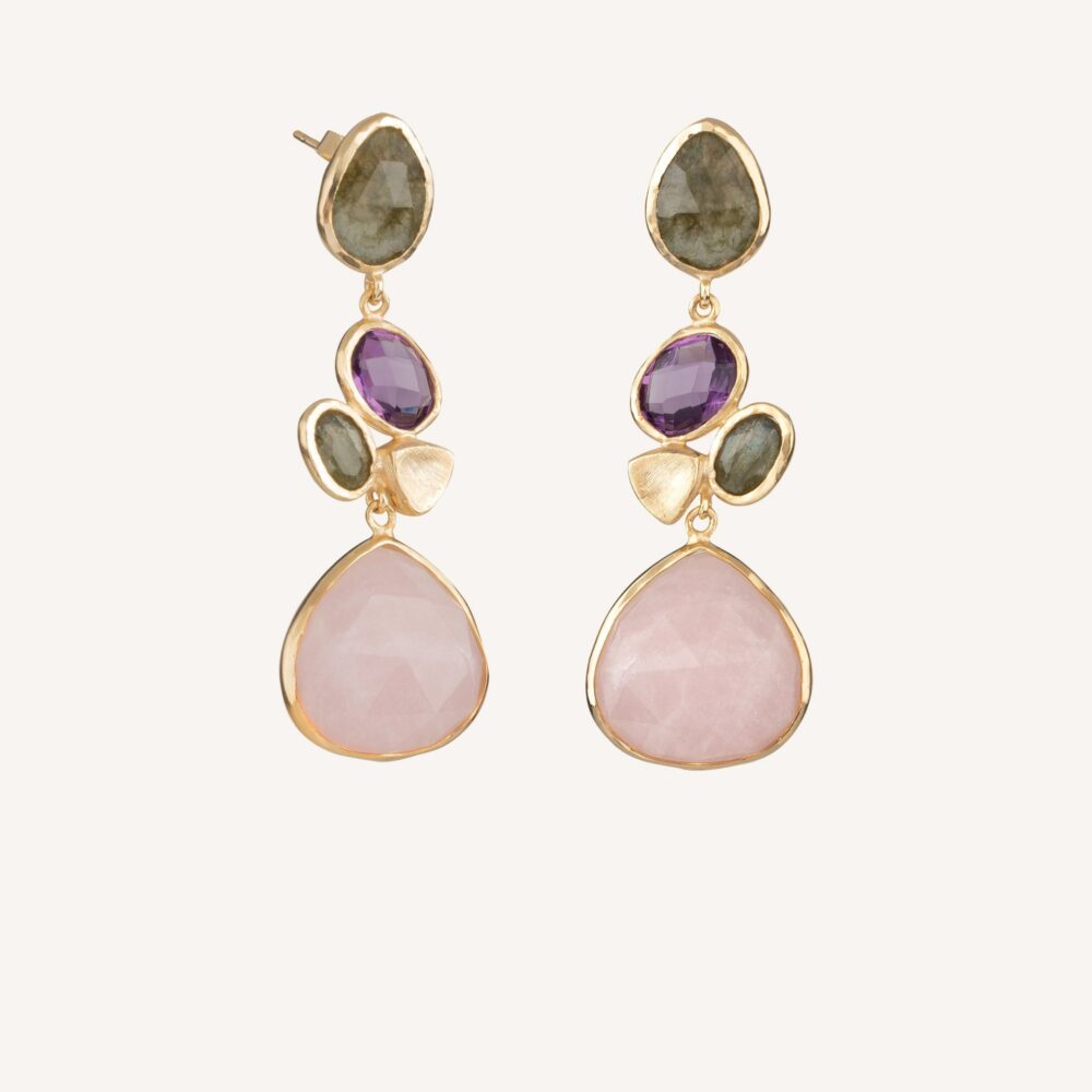 Pendientes largos India Vidal&Vidal
